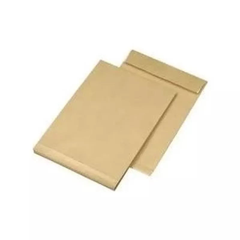 MAILmedia kokkupandav saatekott B4 23410 — isekleepuv kraft (natron)