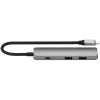 Satechi ST-P4SM liidese jaotur USB Type-C 10000 Mbit/s Hall