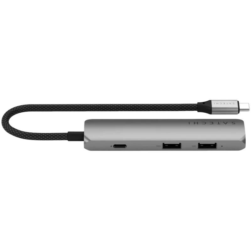 Satechi ST-P4SM liidese jaotur USB Type-C 10000 Mbit/s Hall