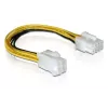 Kaabel PCI Express Power 8-kontaktiline EPS 4-kontaktilisele ATX/P4 DeLOCK 82405