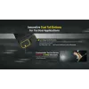 Taktikaline taskulamp Nitecore EDC25 — kahe LED-iga, 15 lm, alumiiniumkorpus, USB-laetav, IP54, löögikindel, must