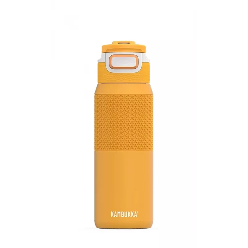 Korduvkasutatav vaakumisolatsiooniga veepudel Kambukka Elton 750 ml, Tritan, lukustatav kaas, oranž