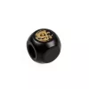 T-adapter 3x G¼ (3-suunaline) vesijahutuse jaoks, BitsPower BP-CBTMB, süsinikmust viimistlus