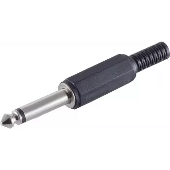 Mono 6,3 mm pistik ShiverPeaks 22220505 plastikkorpusesega