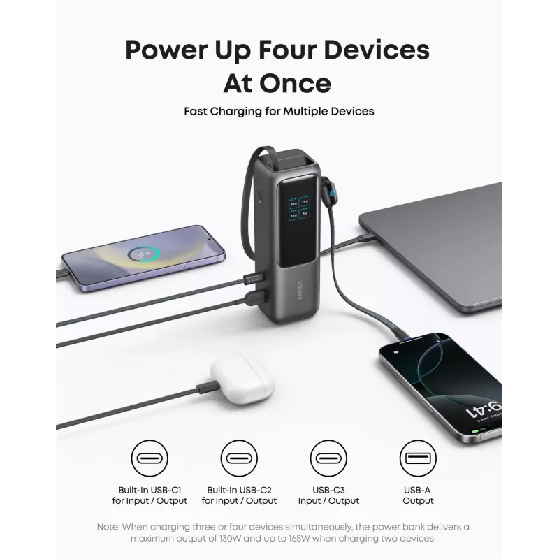 Kaasaskantav akupank Anker A1695H11 25000 mAh