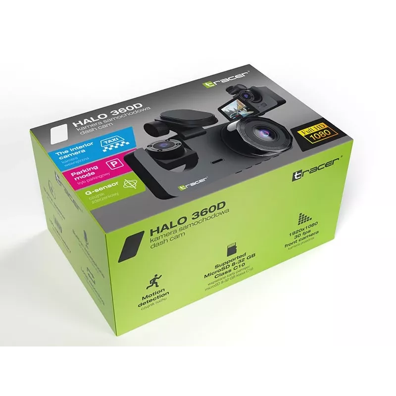 Juhtmevaba Bluetooth 360-kraadi kõlar TRACER Halo 360 Dual TRAKAM47568 — 360° heli, Bluetooth-ühenduvus