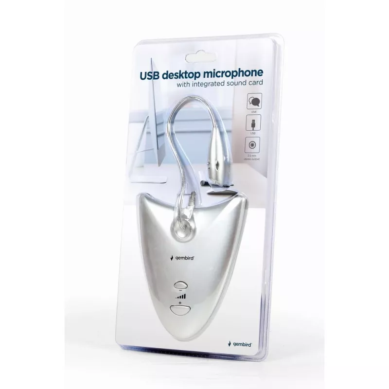 Gembird MIC-DU-01 Toode Hõbedane