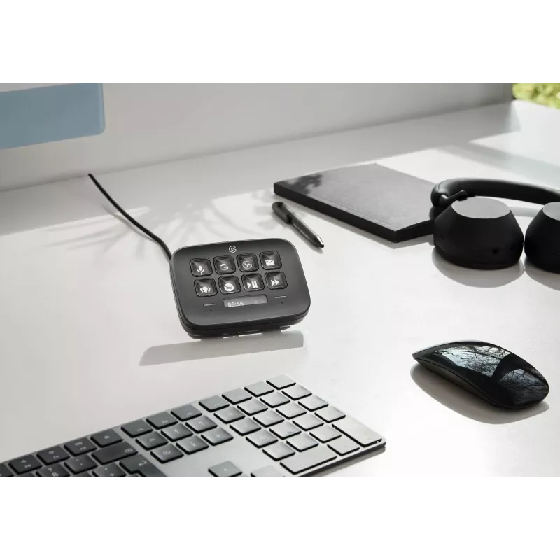 Riistvaraline Stream Deck Elgato Neo must 10GBJ9911 — kohandatavad nupud otseteede ja makrode jaoks