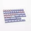 Klaviatuurikomplekt Ducky Macaron PBT Doubleshot 133 klahviga mehaanilistele klaviatuuridele, Ducky DCA132-USMACOEPD1