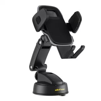 Auto telefoni hoidik UleFone Armor Mount UF-UAN16 reguleeritava nurgaga kinnitus nutitelefonidele