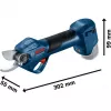 akuga aia käärid GGP 12V-25 Professional solo, 12 V (sinine/must, ilma aku ja laadijata)