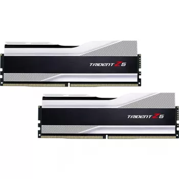 DIMM 64 GB DDR5-6000 (2x 32 GB) Dual-Kit, mälu hõbedane, F5-6000J3238G32GX2-TZ5S, Trident Z5, INTEL XMP