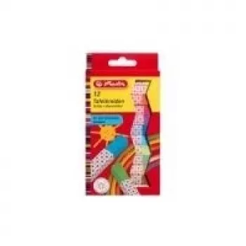 Herlitz kriit 8856502 — Valge ruudukujuline kriit, 36 tk, paberisse mähitud, teritamata