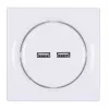 Fibaro Walli N pistikupesa 2x USB valge