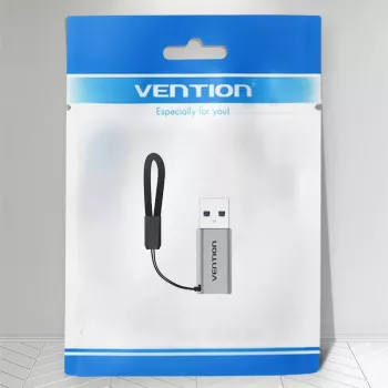 Vention USB 3.0 isane USB-C emane adapter hall alumiiniumsulam