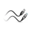 Techly ICOC U3A-RJ45-010 võrgukaabel Must, Hõbedane 1 m Cat6 F/UTP (FTP)