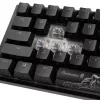 Ducky One 3 Classic must/valge mini mänguriklaviatuur, RGB LED - MX-Speed-Hõbedane (US) (DKON2161ST-PUSPDCLAWSC1)
