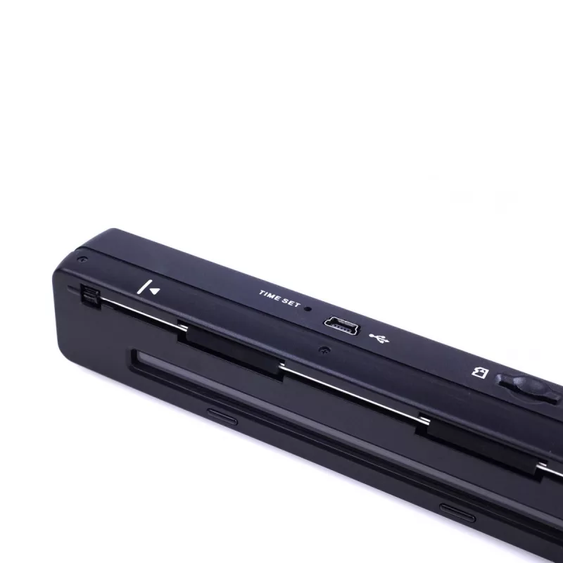 Pliiats-skanner MEDIA-TECH MT4090, must, LED-ekraan, USB 2.0, MicroSD, AAA patarei