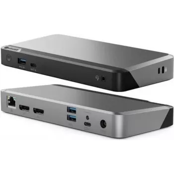 ALOGIC MX2 - dokkimisjaam - USB-C - 2 x DP - 1GbE - 135 W (DUPRMX2-100)