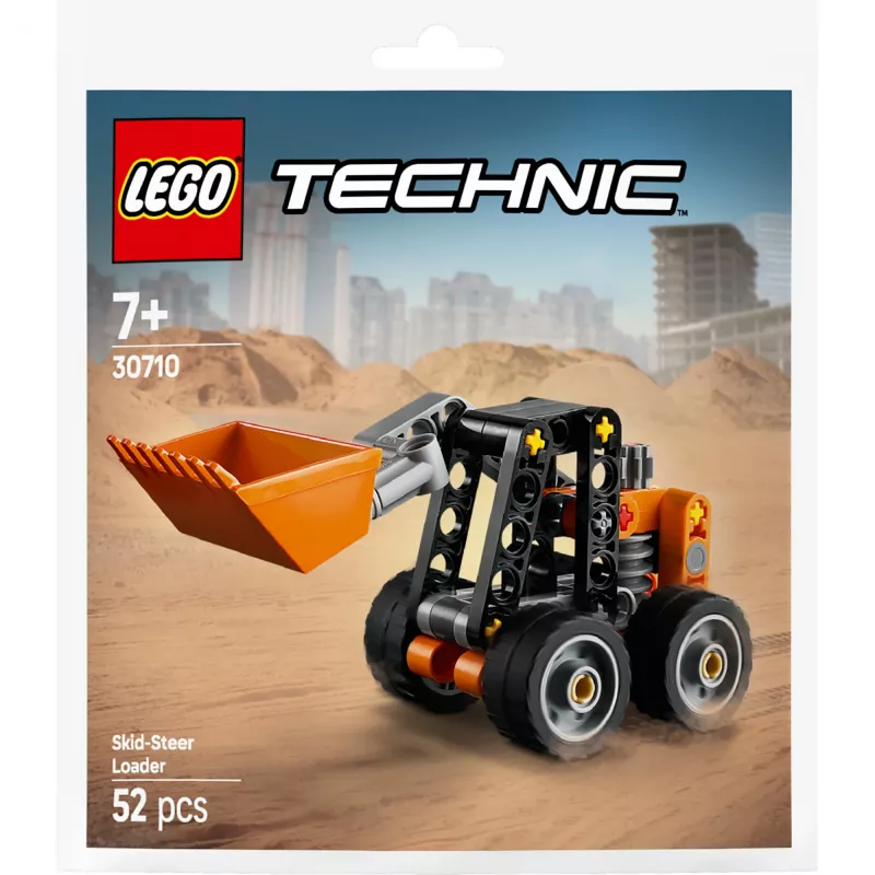 LEGO Technic ehitusmänguasi Skid Steer Loader 30710 liikuvate käte ja roomikutega