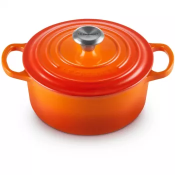 Le Creuset Signature Roaster ümmargune 18 cm volcanic
