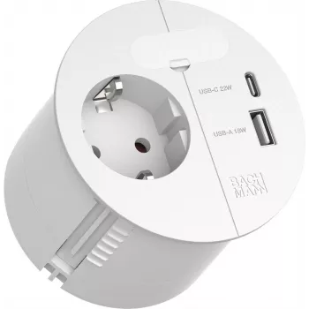 Pikendusjuhe Bachmann Loop 938.303 1x CEE7/3 pistikupesa ja 1x USB A/C 22W