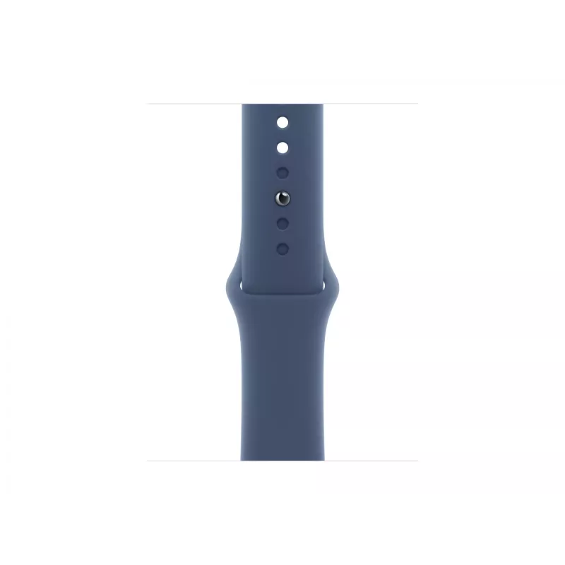 Apple Watch S10 Alumiinium Cellular 42mm Hõbedane (Spordirihm Denim) S/M