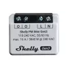 Nutikas lüliti Shelly PM Mini Gen3 1P juhtmevaba 110-240V