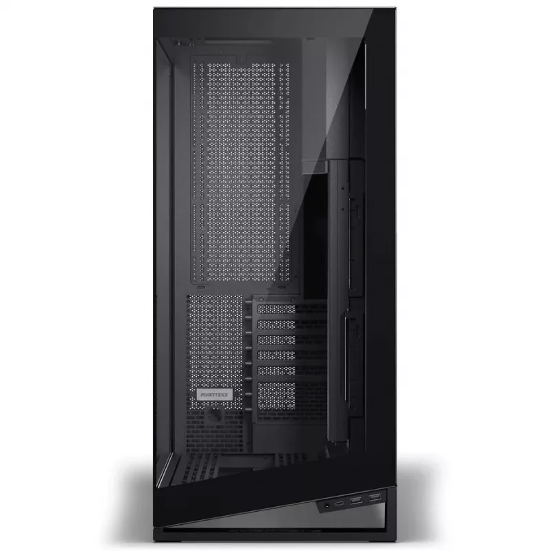 PHANTEKS NV-Series NV9 MK2 PC-Enclosure, EATX, DRGB, Tempered Glass - Must & M25 Gen2 PWM D-RGB Fan 3er-Pack - Reverse Blade, 140mm, Must + DRG