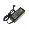 Toiteadapter roheline Cell AD123P 65 W 20 V 3,25 A Lenovole, sisetingimustes, must, 2 m kaabel