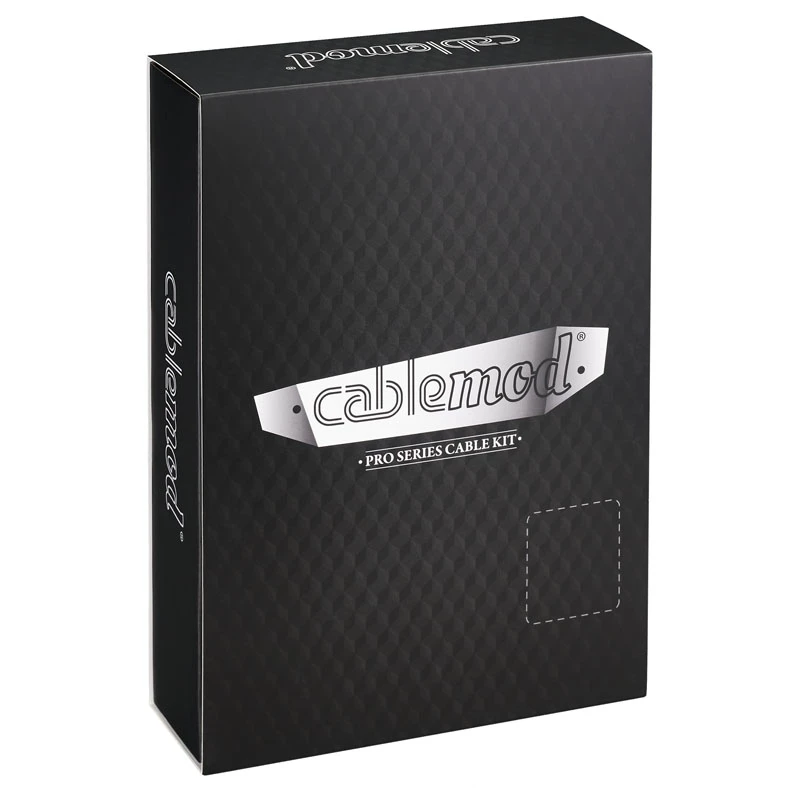 CableMod C-Seeria PRO ModMesh kaablikomplekt Corsair AXi/HXi/RM jaoks (kollane Label) - must/hele roheline