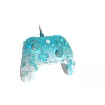 Juhtmega kontroller GameSir G7 Pro Floral Xboxile — juhtmega mängupult, lilleline väljaanne