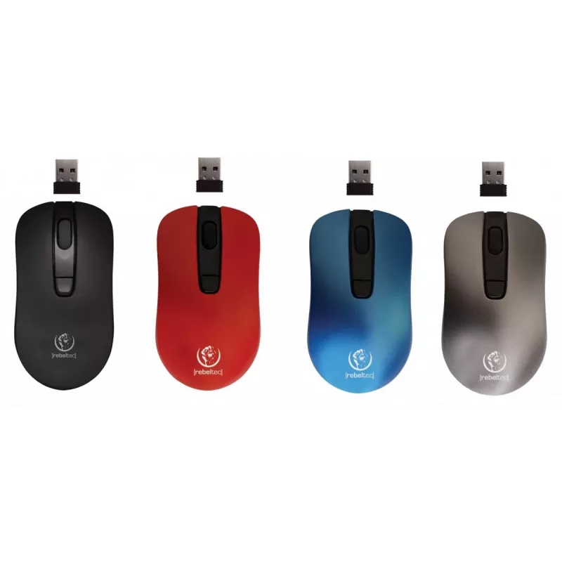 Optiline juhtmevaba hiir Rebeltec RBLMYS00058 USB