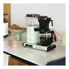 Tilkkohvimasin MOCCAMASTER KBG Select — 1,25 l veepaak, 10 tassi mahutavus, roostevaba teras, pastellroheline