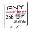 MikroSDXC mälukaart PNY microSD Express 256 GB UHS-I Lugemiskiirus 890 MB/s Kirjutamiskiirus 750 MB/s U3 V30