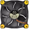 Thermaltake Riing 14 LED 140mm korpuse ventilaator Must/Kollane
