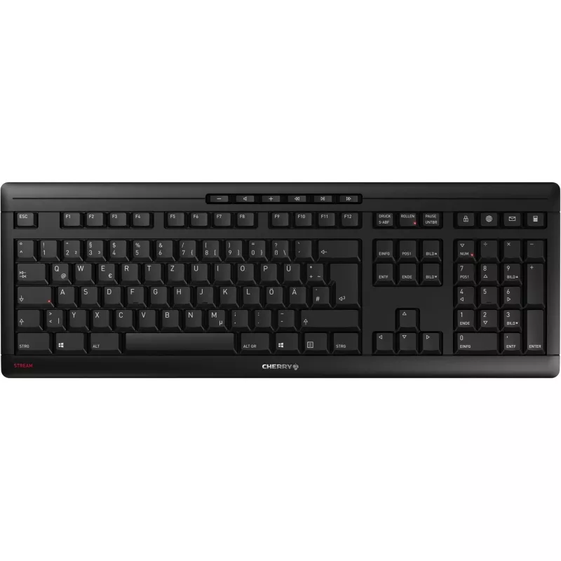 Juhtmevaba klaviatuur CHERRY Stream Wireless JK-8550DE-2 Must