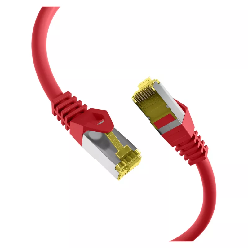 EFB-Elektronik RJ45 paigakaabel Cat.6A S/FTP LSZHCat.7 toorkiud punane 0,15 m Tootja: EFB Elektronik (MK7001.0,15R)