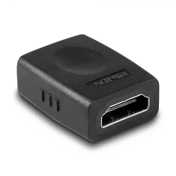 Lindy 41230 kaablipistikuadapter HDMI, must
