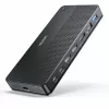 Dokkimisjaam UNITEK D1103A01 USB4 juhtmega must 100W toiteedastus