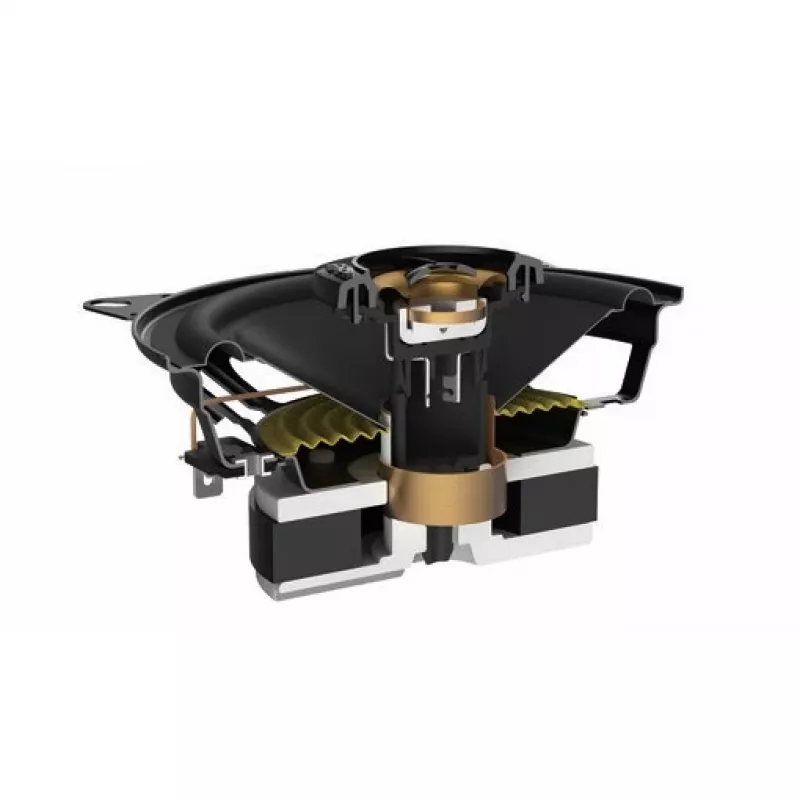 Pioneer TS-A1081F. Lautsprechertyp: 2-Wege, Spitzenstrom: 230 W, Bemessungsleistung: 50 W. Montagetiefe: 5,4 cm, Tieftönerdurchmesser: 10,2 cm, Hochtö