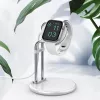 Aluminum alloy induction stand SAW-300 hõbedane Apple Watchile