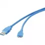 USB-kaabel Renkforce 1421511 — USB tüüp A (isane) mikro-USB tüübile B (3.0), 30 cm