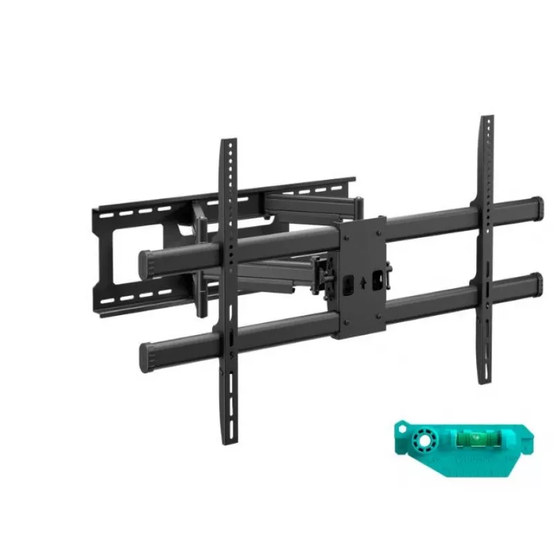 Wall mount ONKRON M10-B for 42–120 inch TVs, Must — tilt -13° to 9°, 90–600 mm extension, up to 100 kg, VESA 200×100–1000×600
