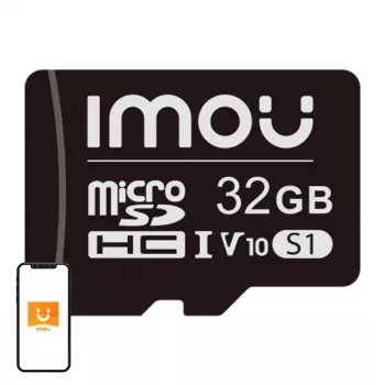 MicroSD-mälukaart IMOU ST2-32-S1 32 GB — Klass 10, 95 MB/s lugemine, 25 MB/s kirjutamine, U1/V10