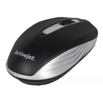 Juhtmeta hiir ActiveJet AMY-313, RF nano vastuvõtja, optiline 1200 DPI, mõlemakäeline, 3 nuppu, AA patarei