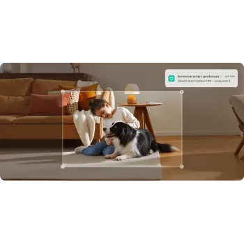 Dome-tüüpi nutikaamera Xiaomi C302 — 3 MP, H.265, microSD tugi (8–256 GB)