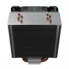 Protsessori õhkjahuti SAVIO SAVGCOVORTEXX2ARGB 4 soojustoruga, 120 mm ARGB-ventilaator, must