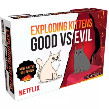 Exploding Kittens – hea vs. kurjus, kaardimäng