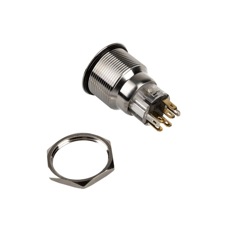Suruvnupp DimasTech PD211 22 mm Silverline Dot RGB — vandaalikindel paneeljuhtimine